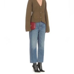 MOTHER SUPERIOR Size 30 The Ditched Crop in Leap at the Chance Jeans